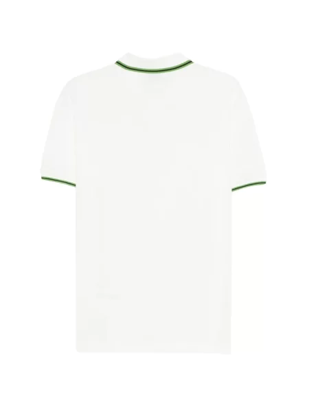 Gulerat tricou polo Paul Smith cu dungi alb