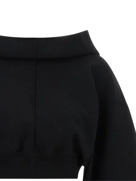 Decupat hanorac cu glugă Rick Owens negru