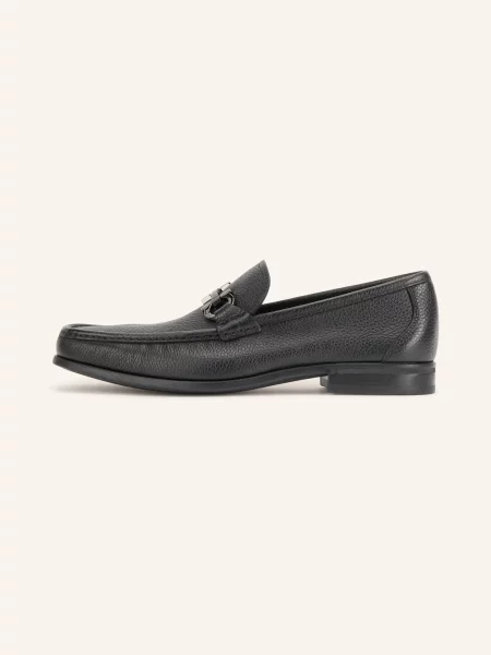 Ferragamo Mokasíny Grandioso černá
