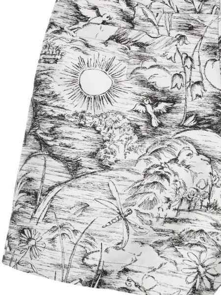 Pantaloni scurți Shiatzy Chen gri