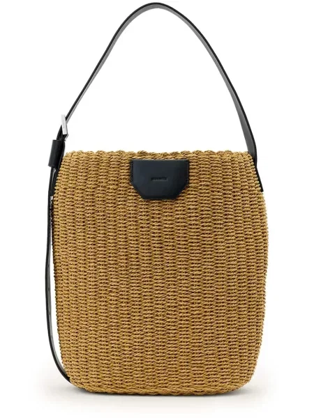 AllSaints torebka koszyk ALBA żółta