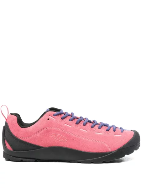Sneakerși Keen Footwear cu șireturi din dantelă negru