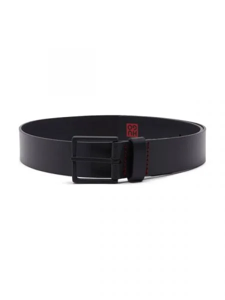 HUGO De piele Giove-tip-fl negru