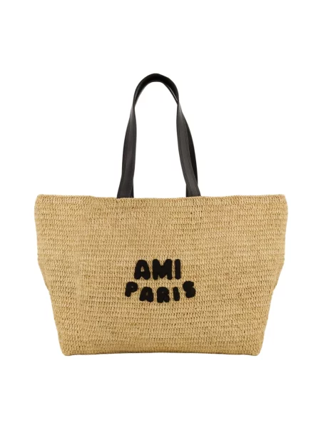 Torebka Ami Paris beżowa