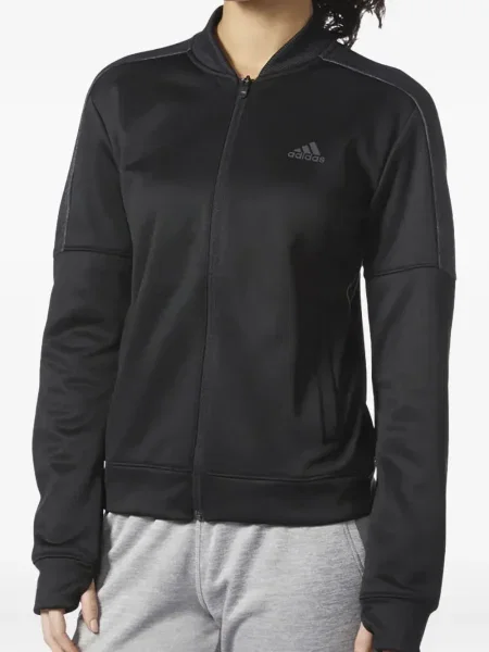 Leggings Adidas alergare cu model floral cu imagine roșu