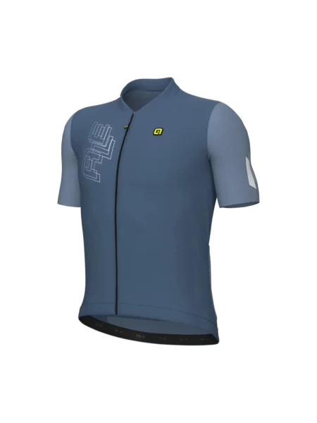 Koszulka rowerowa Alé Cycling PR-E Follow Me niebieska