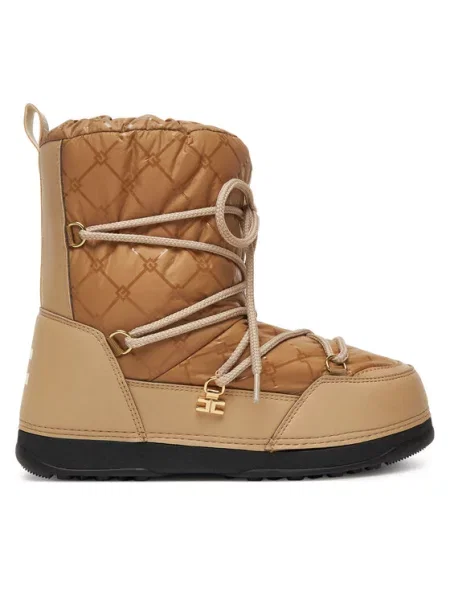 Дутики Elisabetta Franchi бежевые