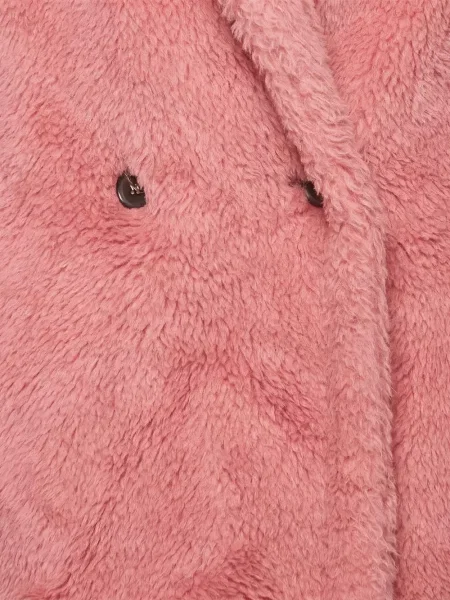 Dvouřadý kabát Max Mara růžový