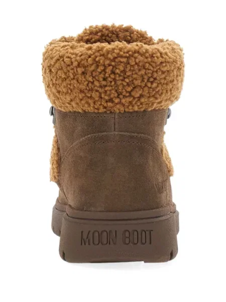 Μποτάκια Moon Boot σουέντ καφέ
