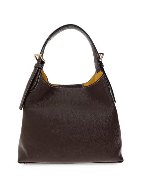 Geantă shopper Furla din piele maro