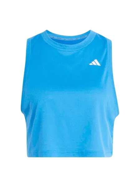 ADIDAS PERFORMANCE Sport top deschis albastru