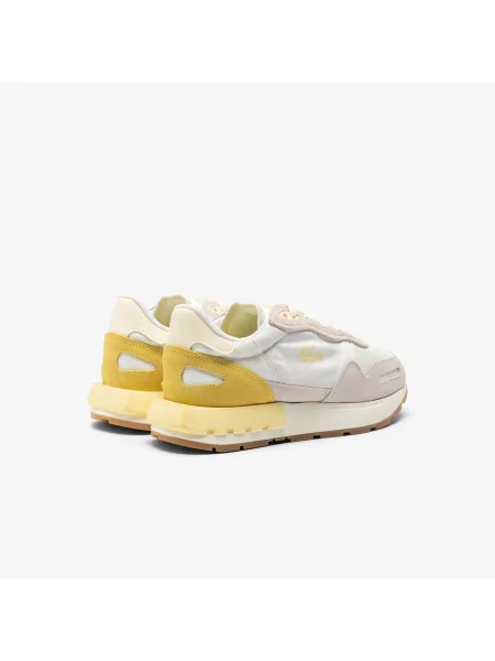Кроссовки Lacoste бежевые
