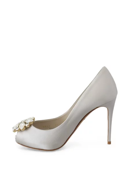 Pantofi cu toc Dolce & Gabbana alb