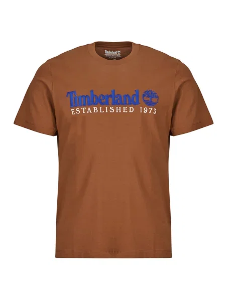 Majica Timberland s vezom smeđa