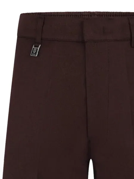 Szorty dziecięce Zeco Schoolwear brązowe
