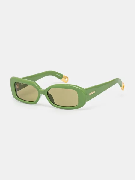 Okulary przeciwsłoneczne Jacquemus zielone