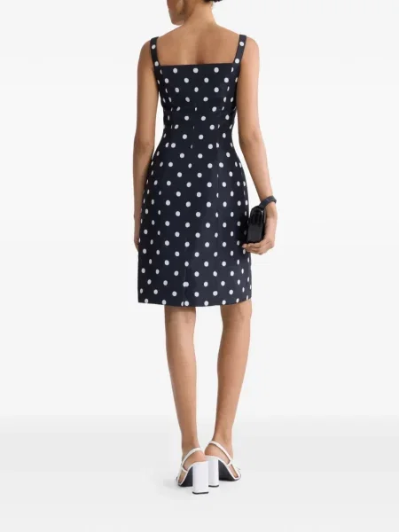 Rochie mini Patou cu buline de costum albastru
