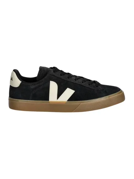 Sneakersy Veja Campo zamszowe czarne