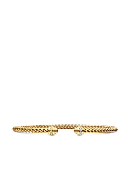 Класическа гривна David Yurman жълто