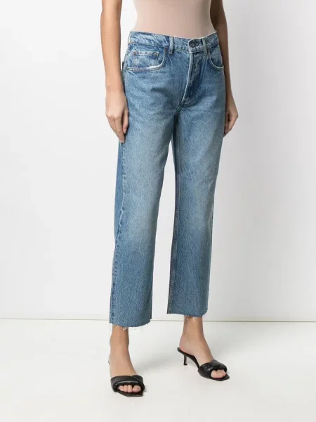 Περικομμένο τζιν Boyish Jeans μπλε