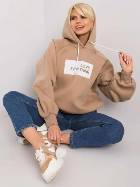 Hanorac Fashionhunters bej