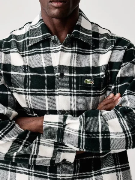 Lacoste férfi ing zöld