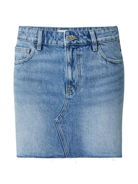 Gina Tricot Fustă denim albastru