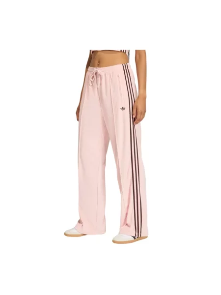 Spodnie sportowe Adidas Originals frotte różowy