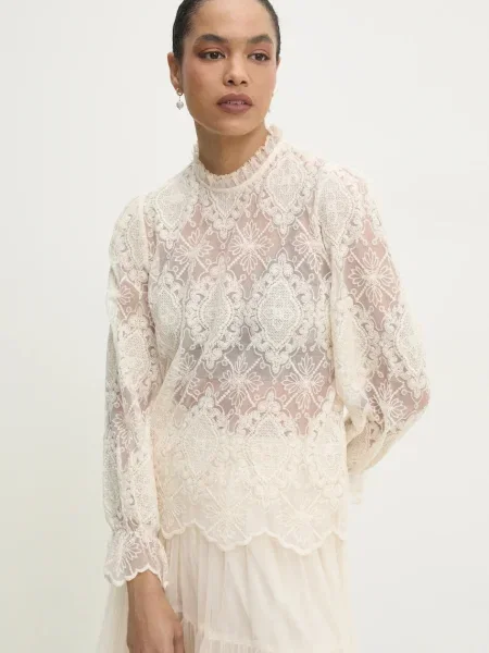 Bluză Answear Lab bej