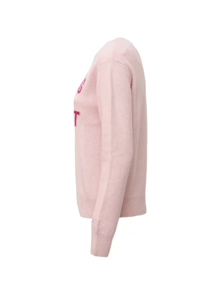 Pulover Mc2 Saint Barth cu broderie roz