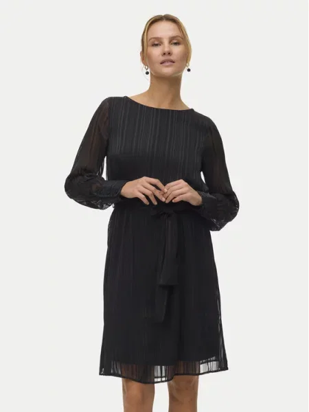 Vero Moda Φόρεμα κοκτέιλ Gedna μαύρο