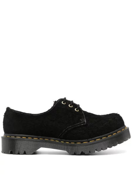 Oxford Dr. Martens din țesătură twill negru