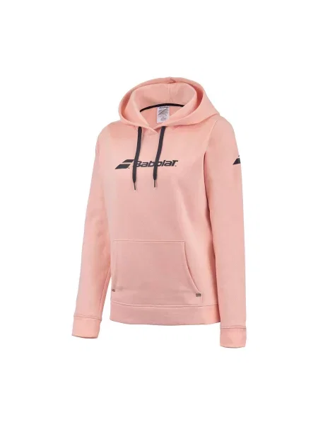 Bluza z kapturem Babolat różowa