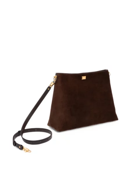 Body Dolce & Gabbana din piele de căprioară maro