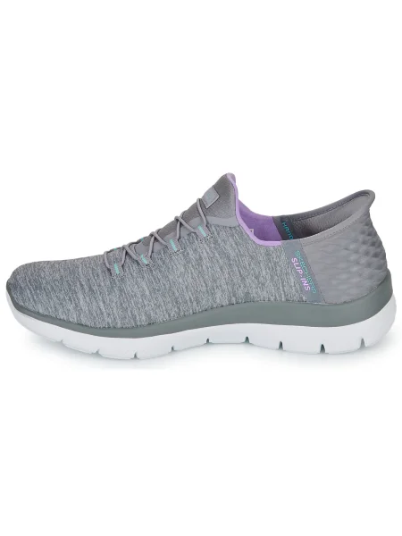 Pantofi Skechers gri