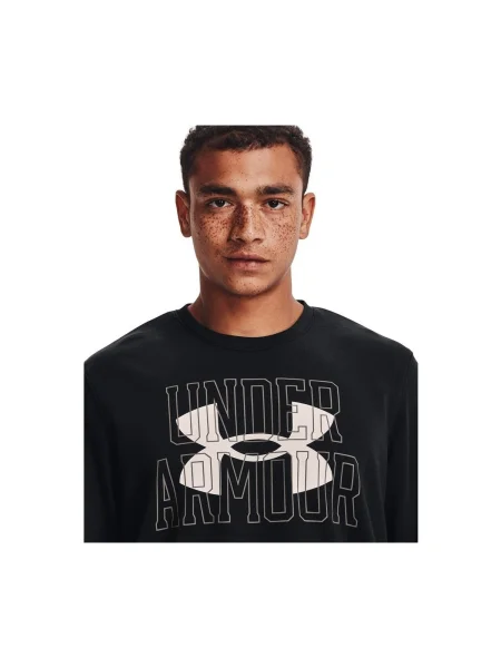 Froté mikina Under Armour čierna