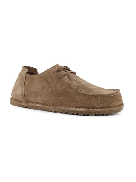 Półbuty Birkenstock zamszowe beżowe