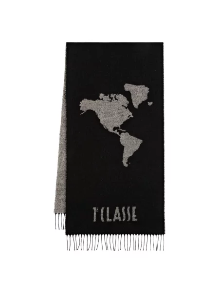Šal Alviero Martini Prima Classe črna