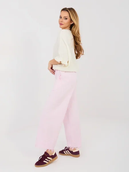 Pantaloni Rue Paris roz