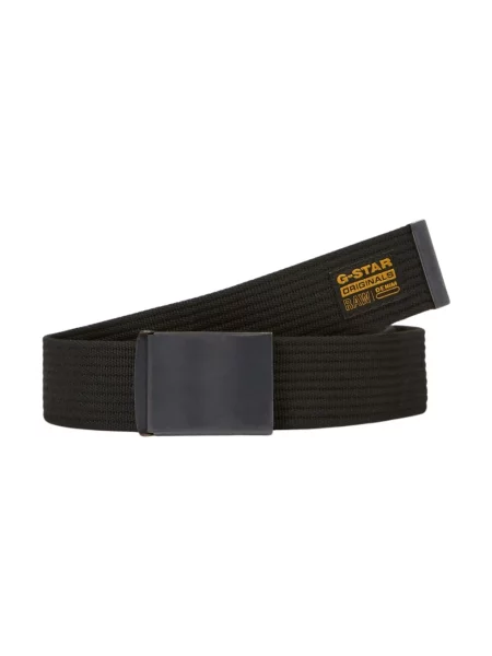 G-Star pasek parciany męski Webbing czarny