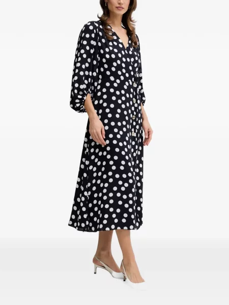 Rochie midi Joseph Ribkoff cu buline albastru