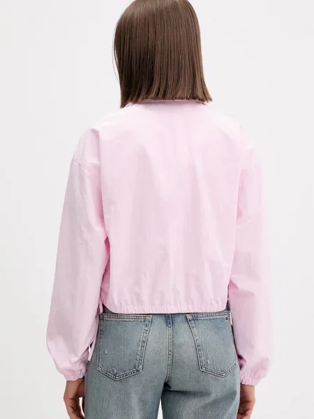 Tommy Jeans Kurtka przejściowa jasny różowy