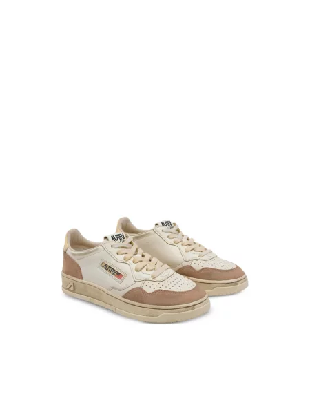 Sneakersy Autry skórzane białe