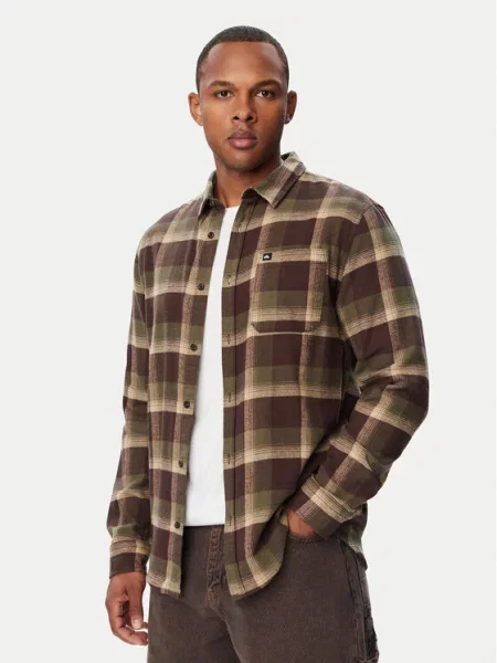 Quiksilver Ing Motherfly Plaid zöld