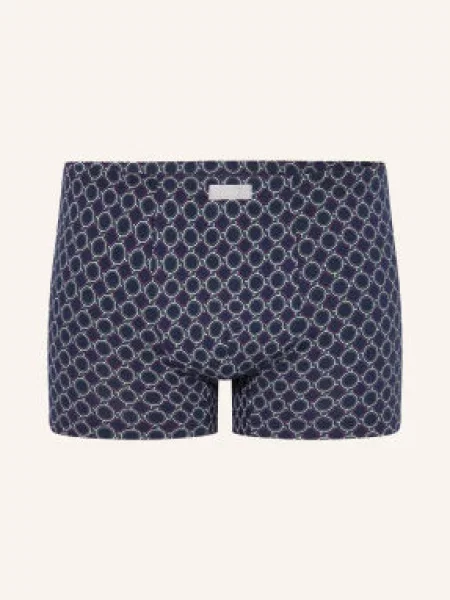 Mey Boxerky Řady Sleek Circles tmavě modrá / tmavě / khaki červená