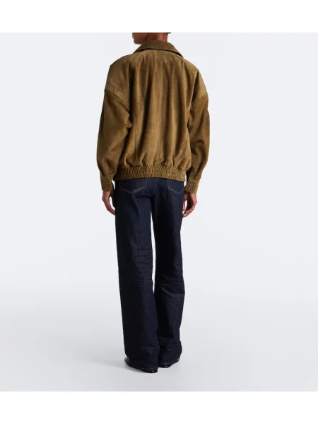 Blugi cu picior larg Saint Laurent albastru