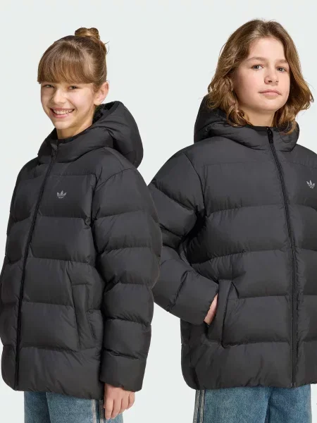 Детская куртка Adidas черная