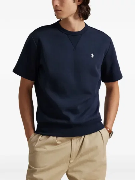 Curea Polo Ralph Lauren tricotate cu autograf cu șireturi albastru