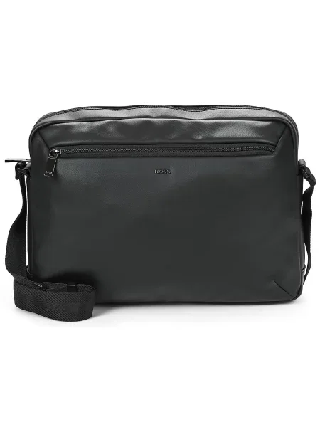 BOSS geantă pentru bărbați Jace_Zip Messenger negru
