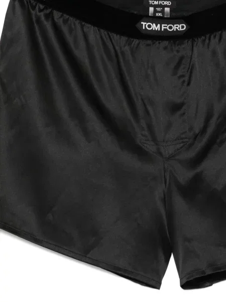 Șosete Tom Ford cu petice negru